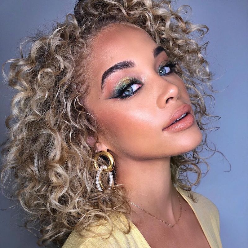 Natural Platinum Blonde Hair Jasmine Sanders