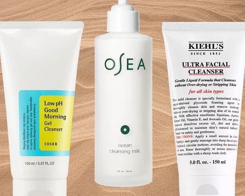 Three Face Washes for Dry Skin - corx, Osea, and Kiehl's