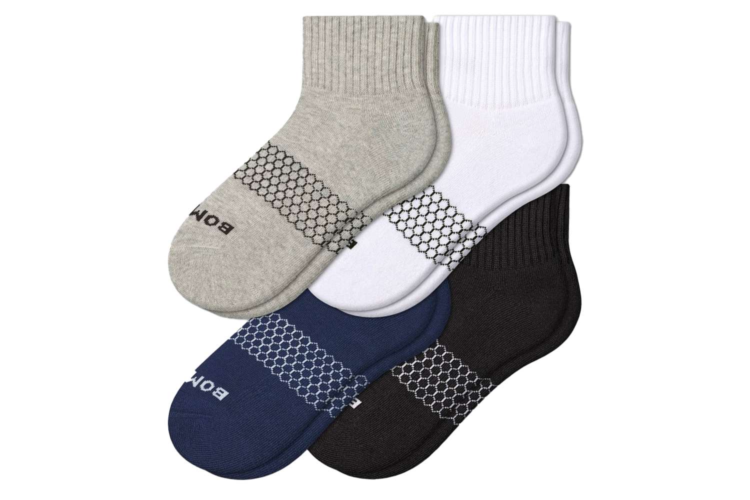 Bombas Women&acirc;s Quarter Socks 4-Pack