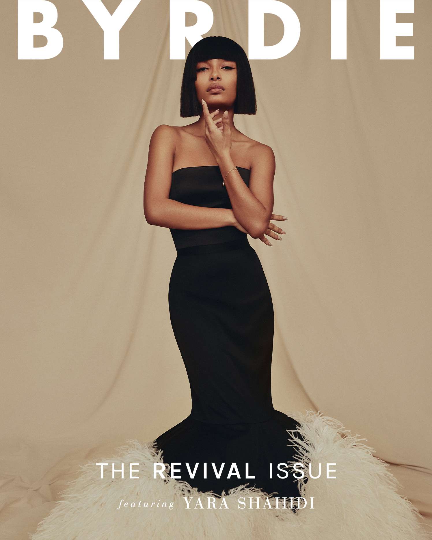 Yara Shahidi on the cover of Byrdie's Spring 2023 Revival Issue