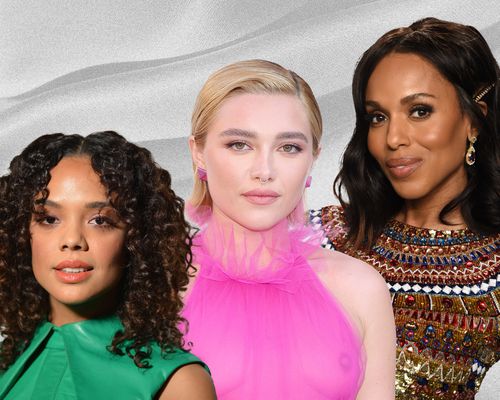 Kerry Washington, Tessa Thompson, and Florence Pugh with Haircuts for Heart Shaped Faces