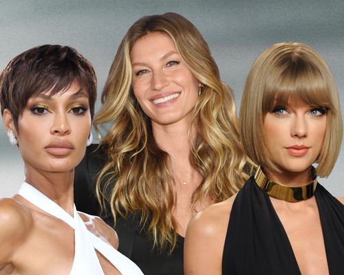 Joan Smalls, Taylor Swift, and Gisele Bundchen with Hairstyles for Oblong Face Shapes