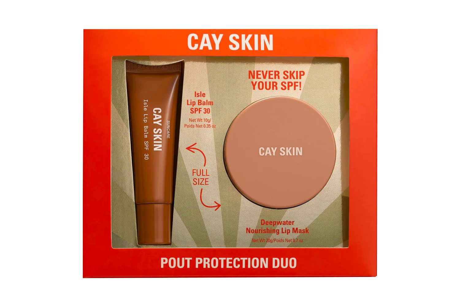 Cay Skin Pout Protection Duo