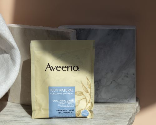 packet of aveeno colloidal oatmeal 