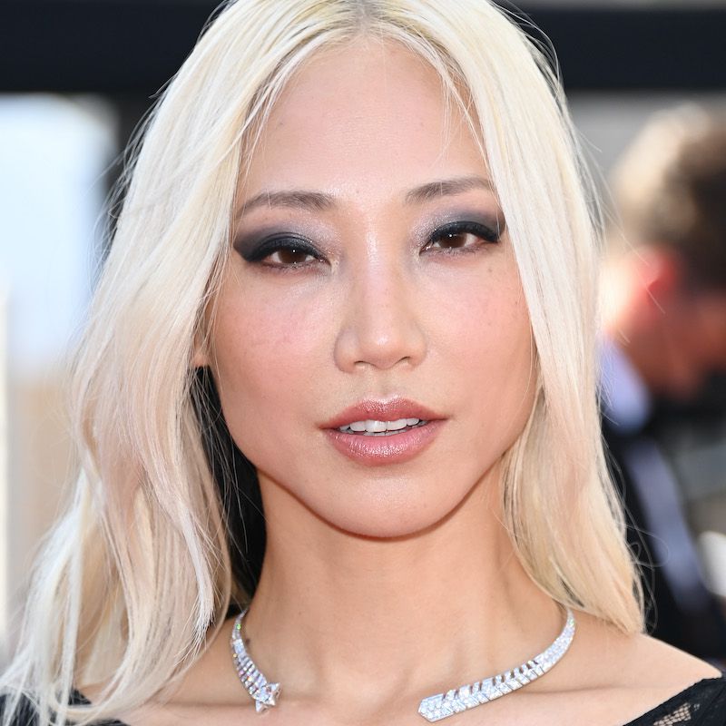 Natural Platinum Blonde Hair Soo Joo Park