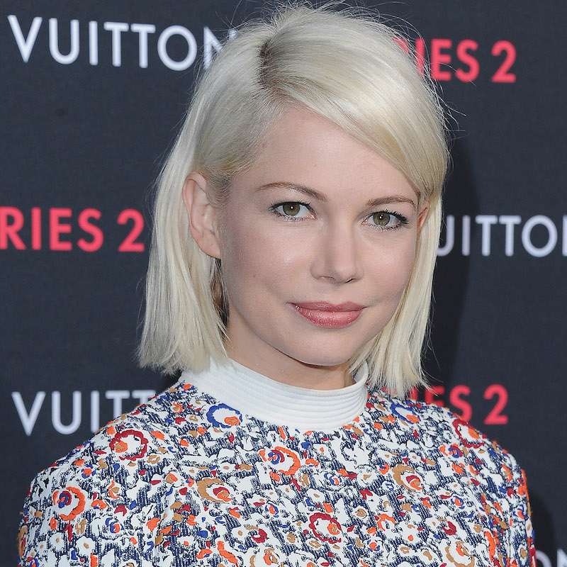 Natural Platinum Blonde Hair Michelle Williams