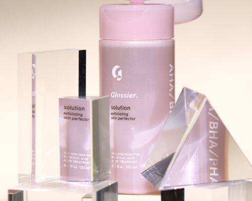 Glossier bottle of toner