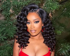 Keke Palmer with curly hair