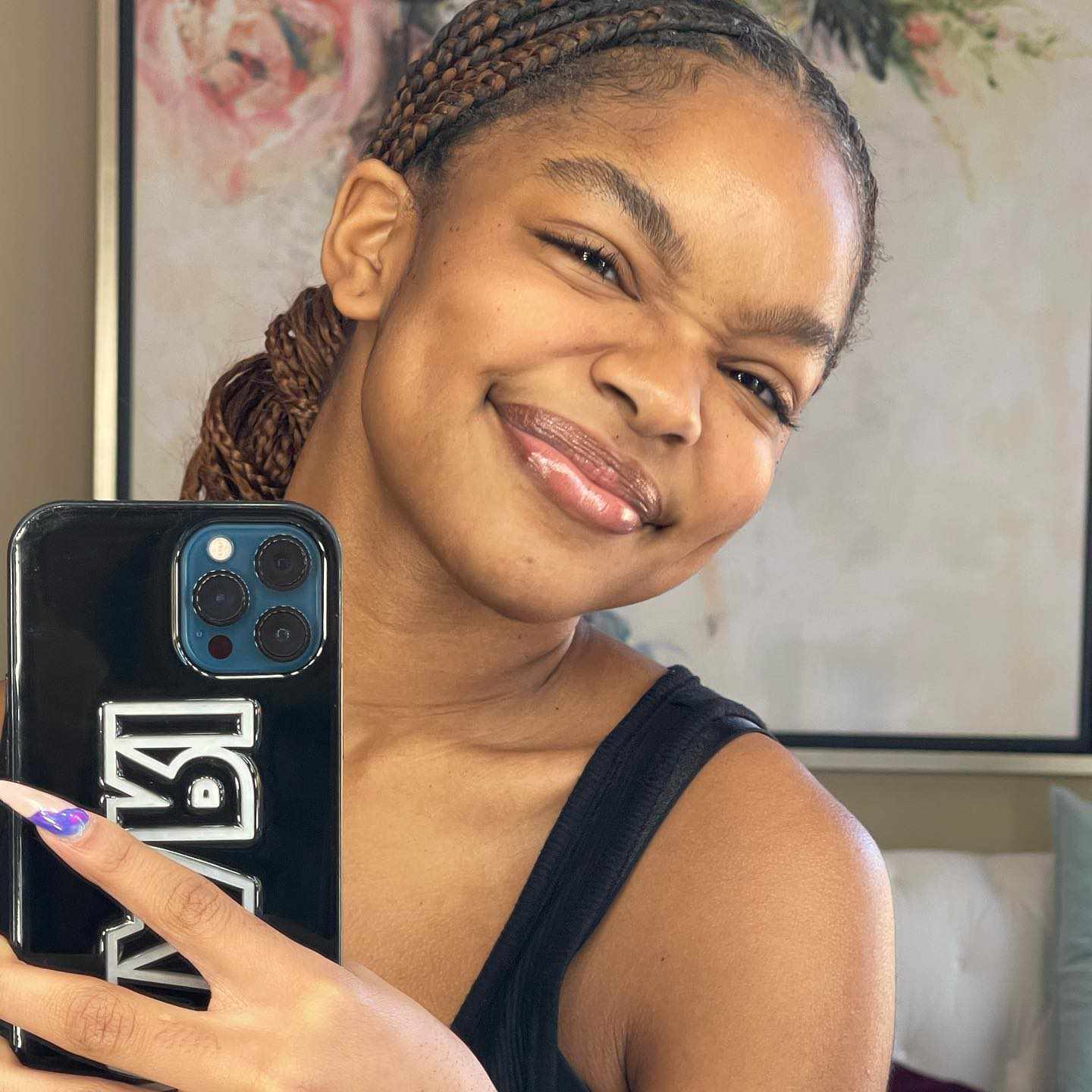 Marsai Martin selfie