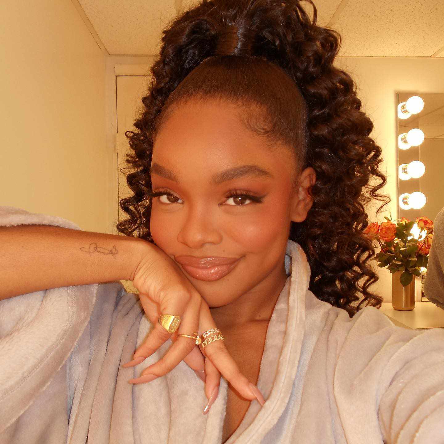 Marsai Martin selfie