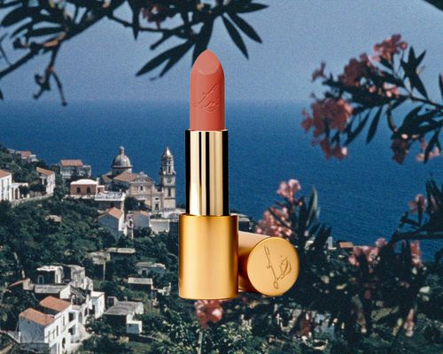 Lipstick and south of France collage