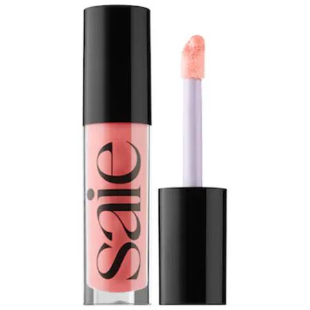 saie beauty glossybounce oil in light pink shade