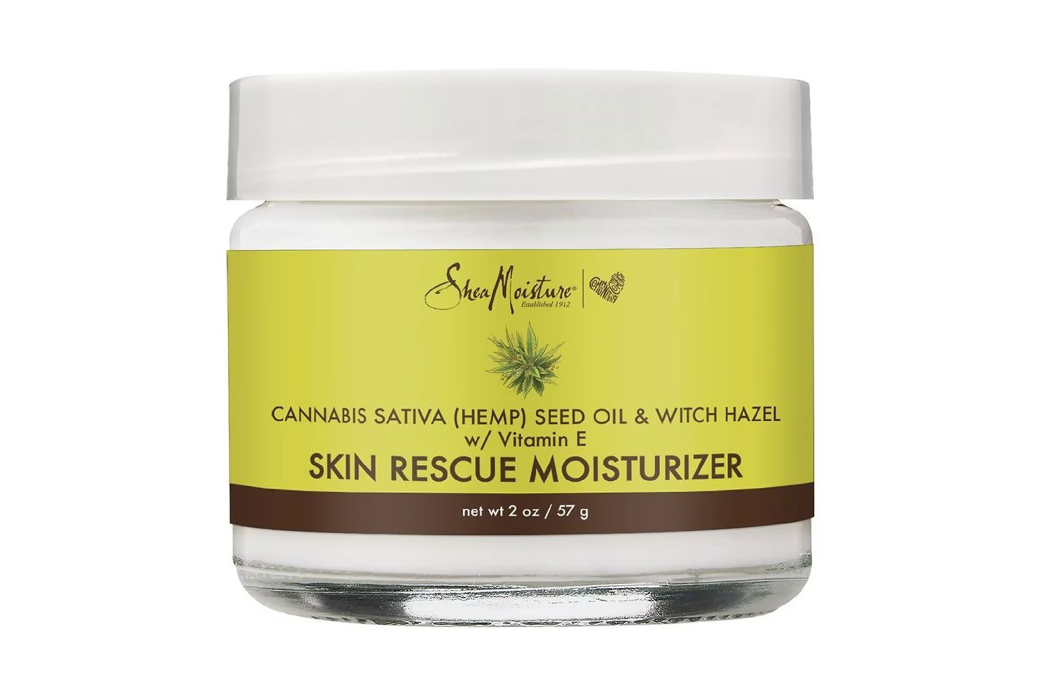 SheaMoisture Cannabis Sativa (Hemp) Seed Oil &amp; Witch Hazel Skin Rescue Moisturizer