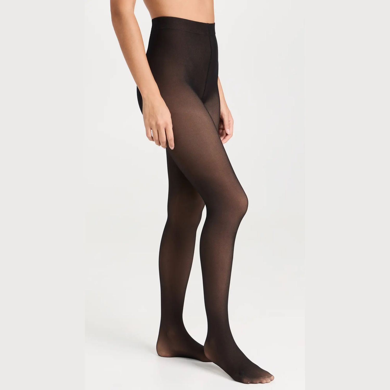 Stems Skin Illusion Lightweight Fleece Lined Tights on model