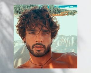 Wavy Hairstyles for Men Marlon Teixera