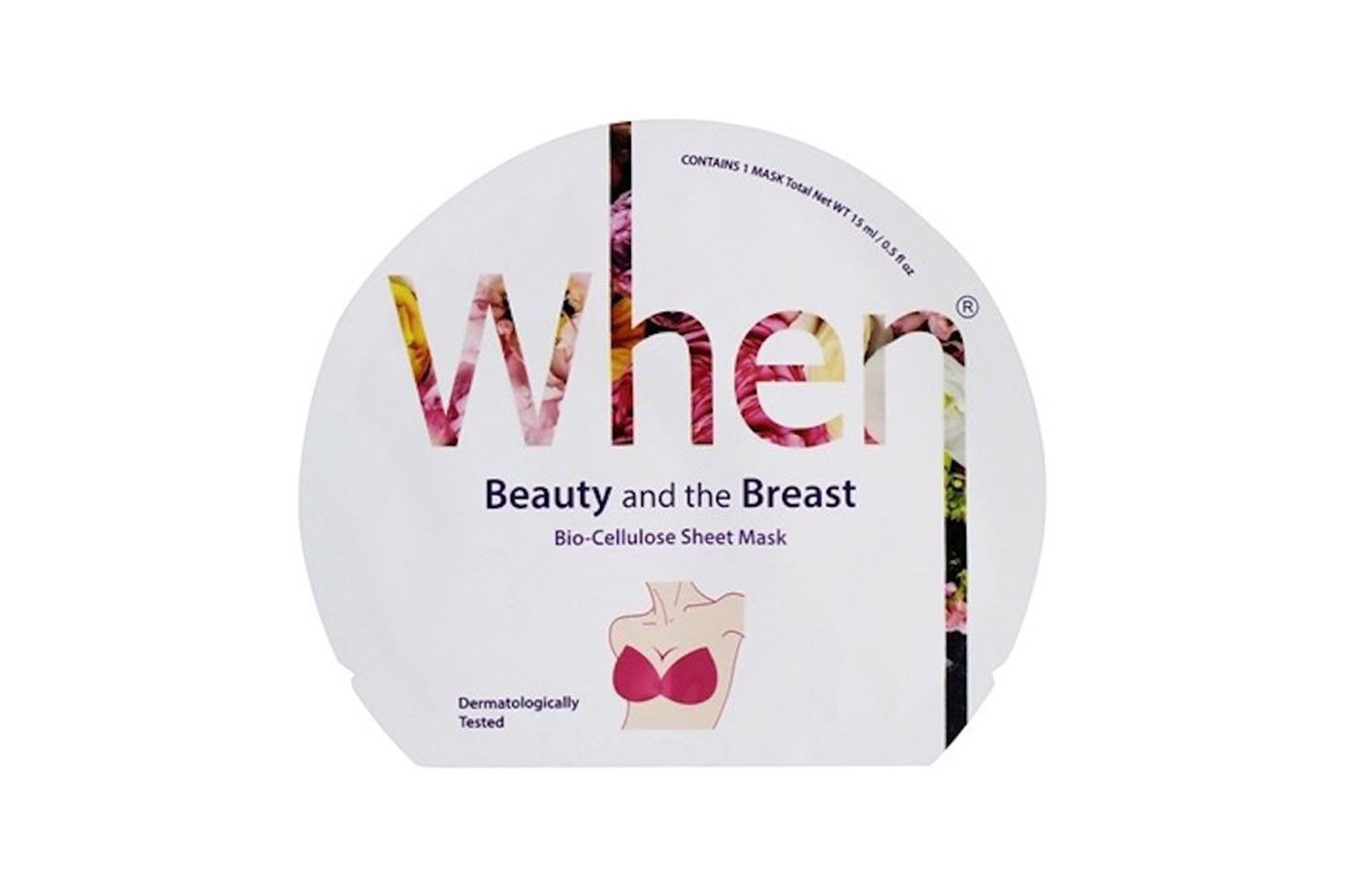 WHEN Beauty and the Breast Bio-Cellulose Breast Mask