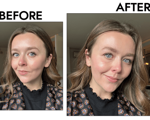 benefit precisely my brow wax before and after photo 