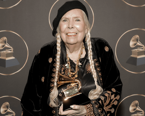 Joni Mitchell at the 2024 Grammys