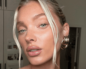 Elsa Hosk with contoured lips