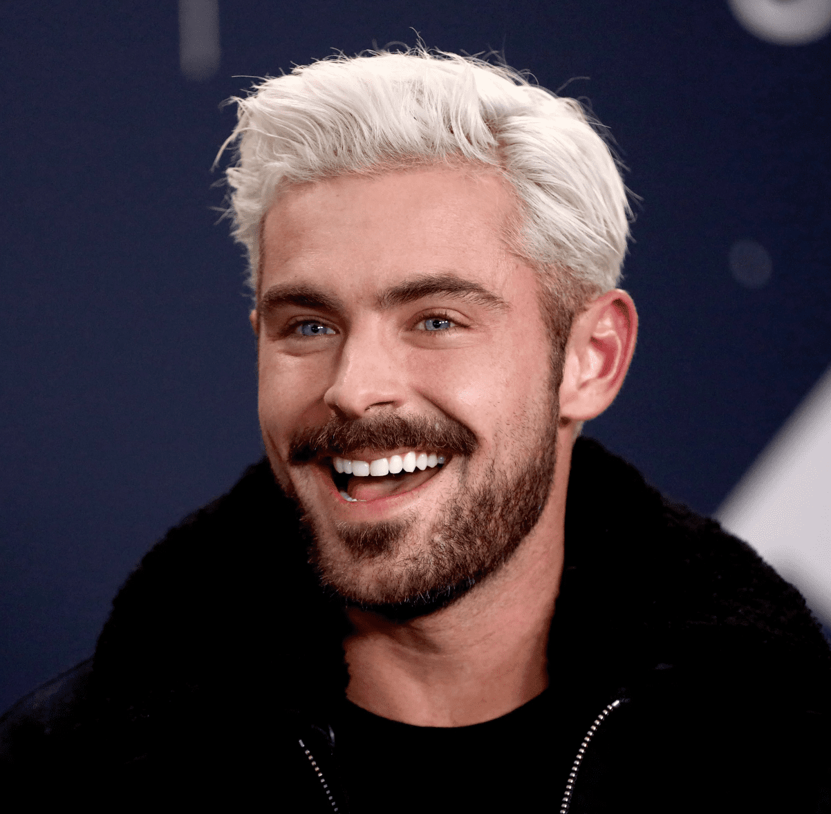 Zac Efron Platinum Hair