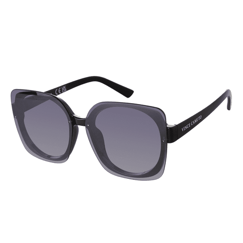 Vince Camuto Oversize Square Sunglasses in black